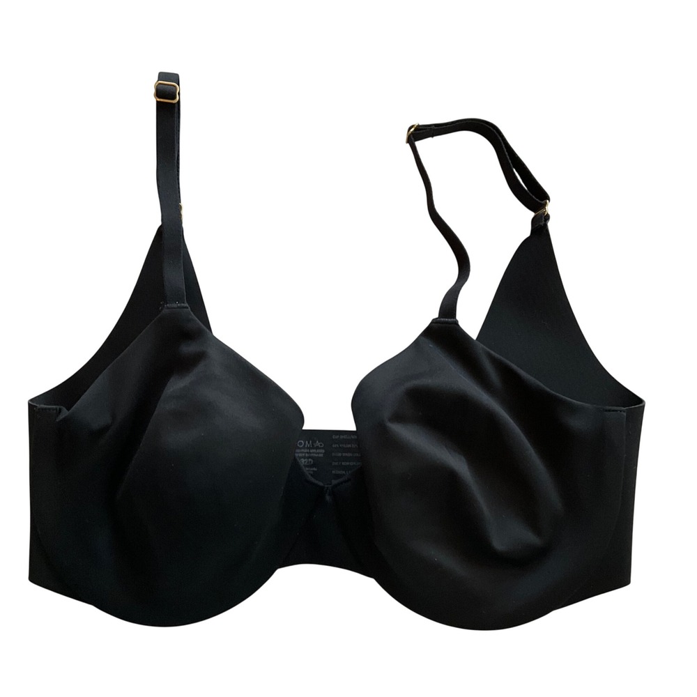 SOMA Vanishing Illusion Full Coverage Bra Black 32D Underwire